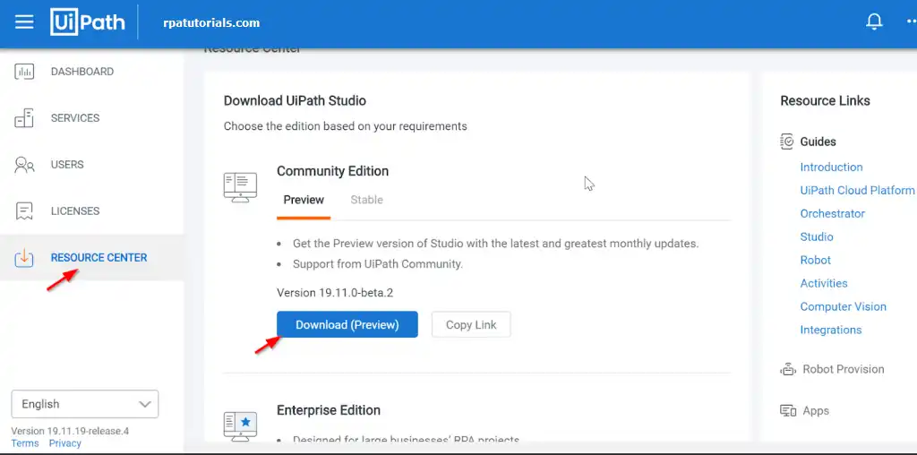 UiPath Community Edition Download For Windows, Mac, Linux