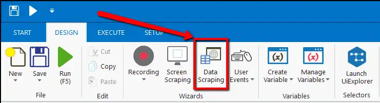 UiPath Scrapping Wizard - RPA Tutorials