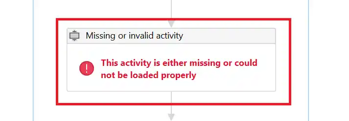 UiPath Activity Missing or Not Working