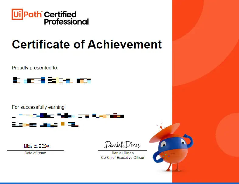 UiPath Certification Sample