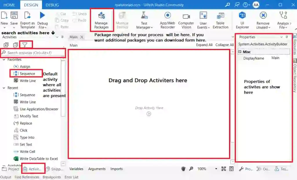 UiPath Activities Overview - RPA Tutorials