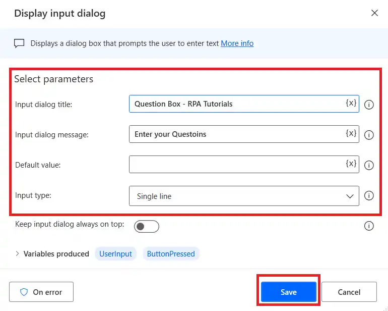 Display Input Dialog in Power Automate and ChatGPT Integration - RPA Tutorials