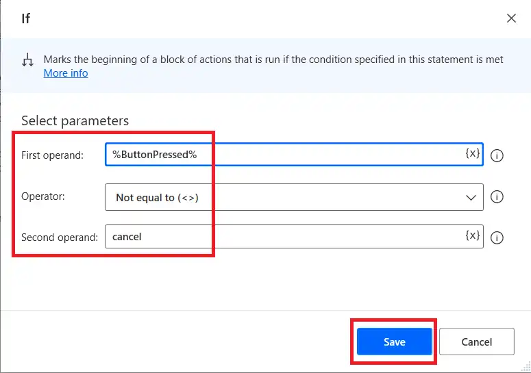 If Activity in Power Automate