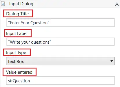 Input Dialog Activity UiPath ChatGPT Integration RPA Tutorials