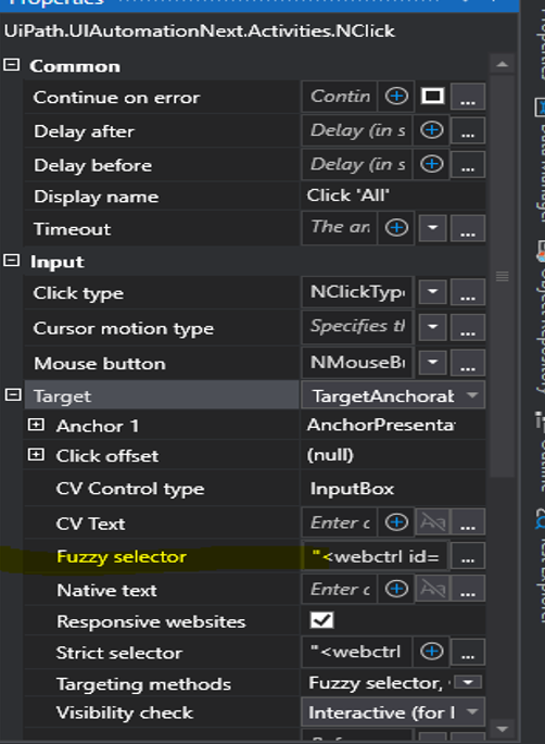 Enable Fuzzy Matching