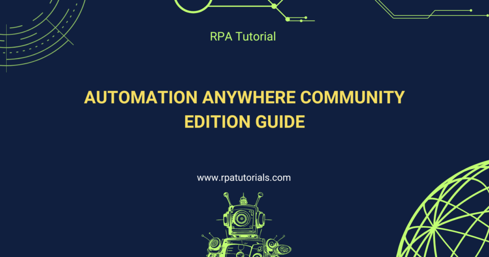 Automation Anywhere Community Edition Guide