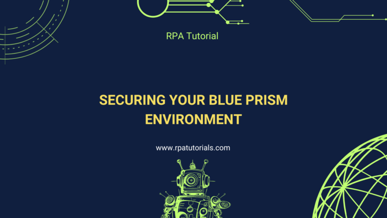 Securing Your Blue Prism Environment