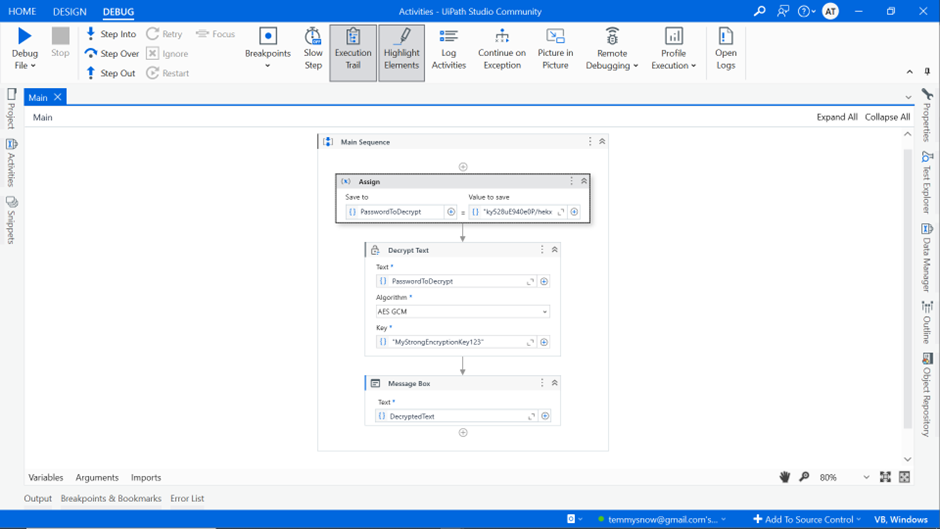 Securing Data in UiPath: Encrypting and Decrypting Text image 163